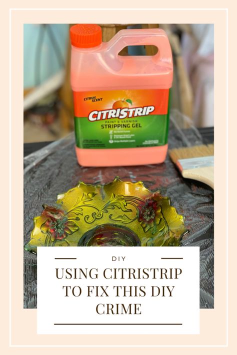 Using Citristrip Strip Paint, Remove Paint, Stripping Paint, Painting Wood Furniture, Diy Office, Paint Remover, Diy Trends, Wood Furniture Diy, Diy House Projects