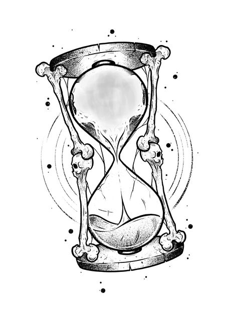 Shattered Hourglass Tattoo, Hourglass Surrealism, Hourglass Tattoo Designs, Hourglass Tattoo Stencil, Hourglass Drawings, Sand Clock Tattoo, Hourglass Drawing, Xmas Tattoo, Idea Quotes