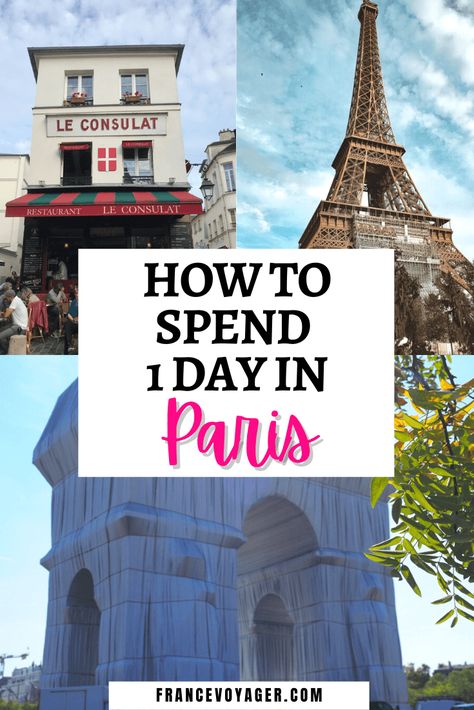 Find the best way to spend 1 Day in Paris | 1 Day in Paris France | 1 Day in Paris Tips | 1 Day in Paris Travel | Paris 1 Day | Paris 1 Day Itinerary | Paris Itinerary | Paris Itinerary Map | Paris Travel Ideas | Paris Honeymoon Ideas | 24 Hours in Paris | 24 Hours in Paris France | Paris in a Day | 24 Hours in Paris One Day | Europe Destinations | France Travel 5 Days In Paris, 4 Days In Paris, One Day In Paris, A Day In Paris, Paris Honeymoon, Paris Tips, France Itinerary, Travel Paris, Things To Do In Paris