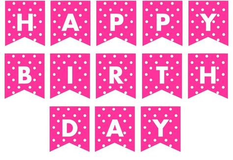 Happy Birthday Banner Printable Free, Happy Birthday Banner Diy, Happy Birthday Banner Printable, Drama Activities, Free Printable Banner, Pokemon Birthday Party, Gender Party, Barbie Theme, Pokemon Birthday