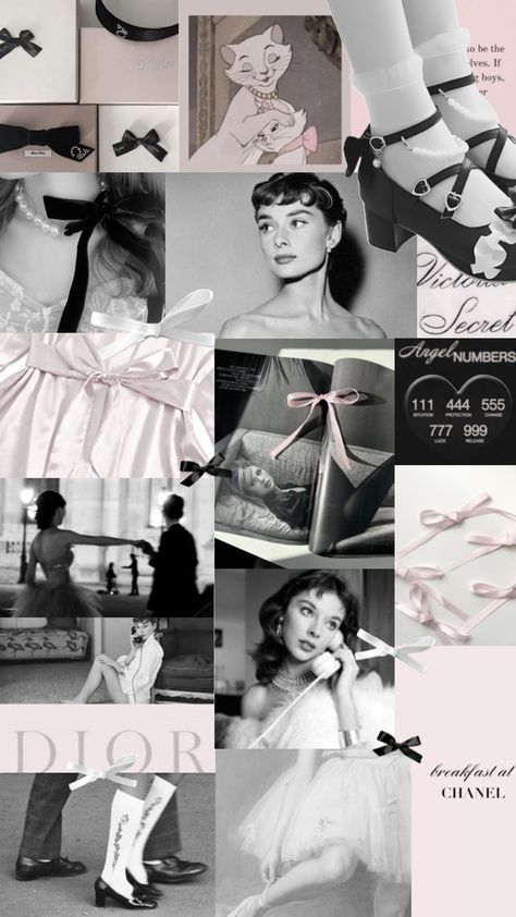 #coquette #coquetteaesthetic #pink #pinkaesthetic #pinkandwhite #wallpaper #beauty #vintage Ballet Wallpaper, Coquette Wallpaper, Classic Hollywood Glamour, Bow Wallpaper, Magazine Collage, Phone Inspiration, Poster Room, Barbie Princess, Aesthetic Instagram Theme