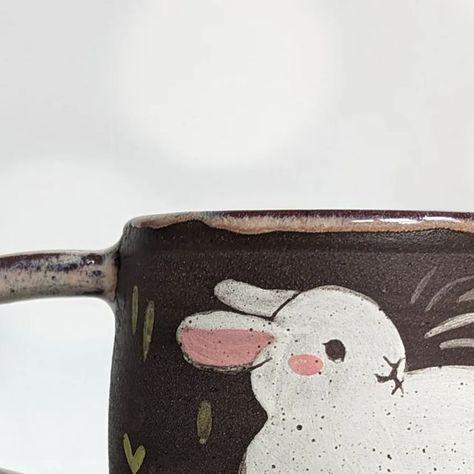 kness - ceramic animals on Instagram: "Bunny mugs for the next restock 🐰 #bunny #bunnymug #petrabbit #adorablemug #cutemug #mugshotmonday" Mug Diy, Bunny Mug, Ceramic Animals, Pet Rabbit, July 10, Cute Mugs, Mug Shots, The Next, Arts And Crafts