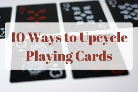 Playing Cards Art Projects, Old Playing Cards, Playing Card Crafts, Diy Playing Cards, Uno Cards, Playing Cards Art, Card Crafts, Nail Swag, Upcycle Projects