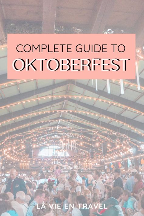 #Oktoberfest Tips - The Complete Guide to Oktoberfest - Oktoberfest Printable - La Vie en Travel #munichtravel #travelguide #germanbeerfest #beerfestival #bavaria #germanytravel #traveltips Oktoberfest Itinerary, Octoberfest Germany, Oktoberfest Germany Itinerary, Leavenworth Washington Oktoberfest, October Fest Germany, Munich Germany Travel, Oktoberfest Germany, Munich Oktoberfest, Munich Travel