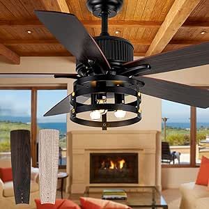 Outdoor Ceiling Fans Covered Patios, Kitchen Ceiling Fan, Windmill Ceiling Fan, 60 Inch Ceiling Fans, Rustic Ceiling Fan, Unique Ceiling Fans, Wood Ceiling Fans, Farmhouse Ceiling, Caged Ceiling Fan