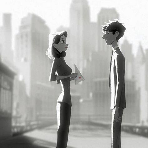 "Paperman" is a 2013 Oscar Nominated Disney Short Film. You can think of “Paperman” as a short, sweet, non-caloric, non-color for that matter, Valentine from Disney to you. I’ve included the full Oscar nominated Disney animated short "Paperman" along with my review. Just click the photo. Enjoy! Paperman Disney, Disney Shorts, Animation Studio, Disney Animation, Disney Love, Disney Magic, Disney Movies, Disney Art, Short Film