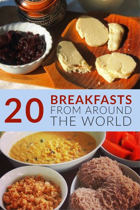 International Breakfast, Travel Breakfast, Breakfast Around The World, Around The World Food, African Cooking, Traditional Breakfast, Meat Pies, Vacation Meals, Foreign Food