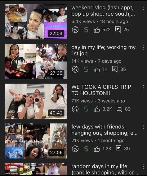 Friend Youtube Video Ideas, Couple Youtube Channel Ideas, Youtube Starter Kit, Vloggers Youtubers Aesthetic, Youtube Astetic, Vlogmas Ideas Youtube, Starting Youtube, Youtube Motivation, Black Color Hairstyles