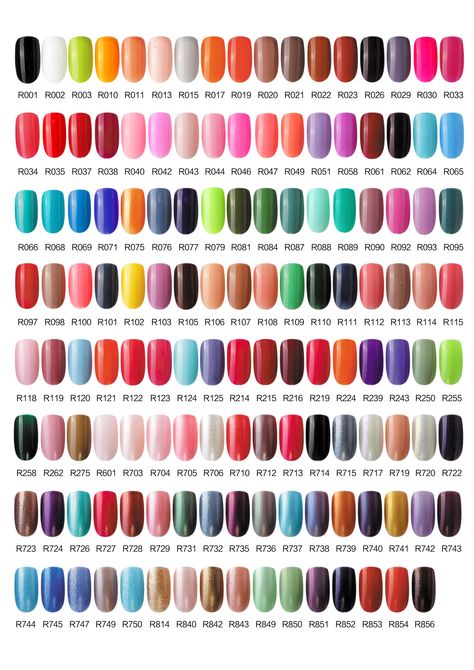 one step gel polish color chart - 01 Shellac Nail Polish Colors, Nail Color Chart, Nail Chart, Gelish Nail Colours, Nail Varnish Colours, Shellac Nail Polish, Nail Room Ideas, Opal Nails, Pedicure Colors