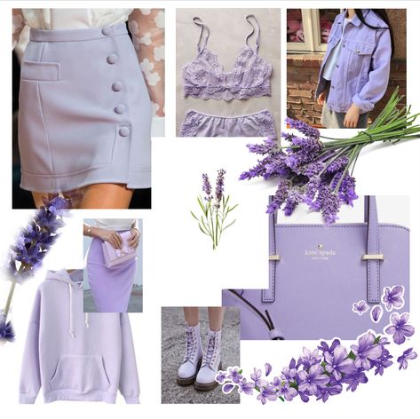 Mood Board Fashion Portfolio, Lavender Mood Board, Lavender Moodboard, Lavender Clothes, Fashion Design Collection, Fashion Themes, Fashion Portfolio, Drawings Simple, Purple Fabric