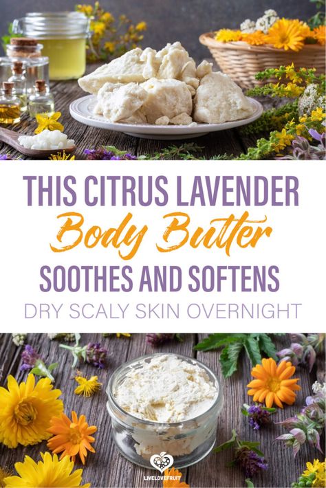 Diy Lavender Body Butter, Witch Hobbies, Lavender Body Butter Recipe, Cocoa Butter Recipes, Body Butter Recipe Whipped, Body Butter For Dry Skin, Natural Hygiene, Food For Dry Skin, Homeschool Tools