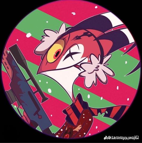 Boss Christmas, Boss Series, Boss Wallpaper, Us When, Vivziepop Hazbin Hotel, Christmas Icons, Christmas Drawing, Hotel Art, Matching Profile Pictures