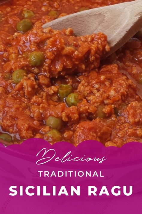 Sicilian Pasta Sauce, Sicilian Food Authentic, Southern Italian Recipes Authentic, Authentic Sicilian Recipes, Traditional Sicilian Recipes, Sicilian Lasagna Recipe, Italian Sauce Recipes Authentic, Sicilian Recipes Authentic, Sicilian Spaghetti