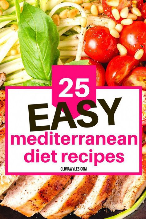 Easy Mediterranean Diet, Mediterranean Recipes Healthy, Perfect Health Diet, Mediterranean Diet Recipes Dinners, Mediterranean Diet Meal Plan, Easy Mediterranean Diet Recipes, Healthy Eating Diets, Best Fat Burning Foods, Low Carb Diet Plan