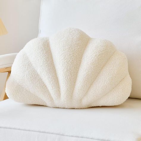 Seashell Throw Pillows, Shell Shaped Throw Pillows, Soft Home Decorative Pillow Plush Cushion for Bed Couch Living Sofa Room Decor Accent Throw Pillow (13x10 Inch, Beige) Visit the Lfsaaj Store Seashell Cushion, Shaped Throw Pillows, Sofa Room Decor, Cushion For Bed, Shell Pillow, Seashell Pillow, Living Sofa, Sofa Room, Plush Cushion