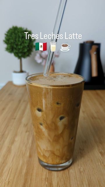 Tres Leches Latte, Unique Coffee Flavors, Coffee With Evaporated Milk, Evaporated Milk Coffee, Tres Leches Coffee, Mexican Coffee Recipe, Instant Coffee Recipes, Drinks Ideas, Shot Of Espresso