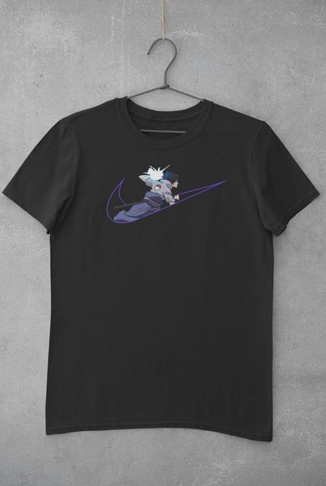 Minimal Anime Tshirt Design, Naruto Tshirt Designs, Naruto Tshirt, Illustration Tshirt, Naruto Eyes, Tshirt Illustration, Naruto Vs Sasuke, Naruto Vs, Anime Streetwear