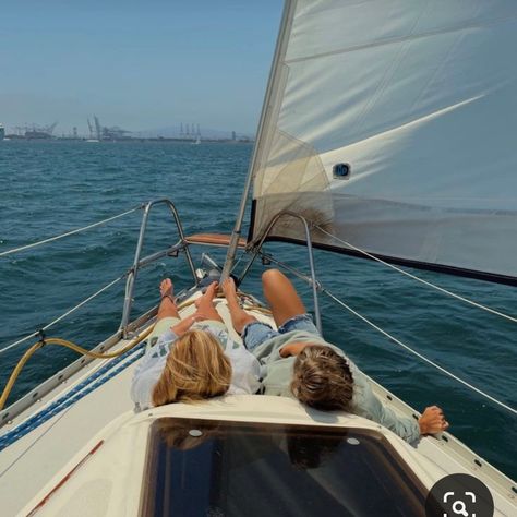 Coastal Boyfriend Aesthetic, Coastal Couple Aesthetic, Sailboat Date, Travel With Husband Aesthetic, Couple On Boat Aesthetic, Sailing Couple Aesthetic, Traveling With Husband Aesthetic, Sailing Astetic, Sailboat Life