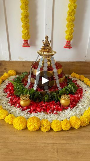 352K views · 3.5K reactions | Wishing everyone a very Happy Diwali! ✨

May this festival of lights fill your homes with prosperity, happiness, and the blessings of Goddess Lakshmi. Created this vibrant Rangoli to honor her presence, celebrating the wealth, joy, and abundance she brings into our lives. 🌸💫
.
.
.
.
.
.
.
#diy #diydecor #easydiy #easydecor #diwali #diwali2024 #diwalidecorations #diwalidecor #diwalidecorideas #festivediy #diya #festive #diwalivibes #festivedecor #indianhome #indiandecor #homedecor #easydecorideas 

( diy , diwali , festive , decoration , home decor , festive vibes , diwali 2024 , diwali decor, decoration ideas ) | Indu Sharma Lakshmi Decoration At Home, Diwali Lighting Ideas, 2024 Diwali, Diwali Decoration Lights, Diwali 2024, Diya Decoration Ideas, Lights Diy, Diwali Lights, Diwali Decor