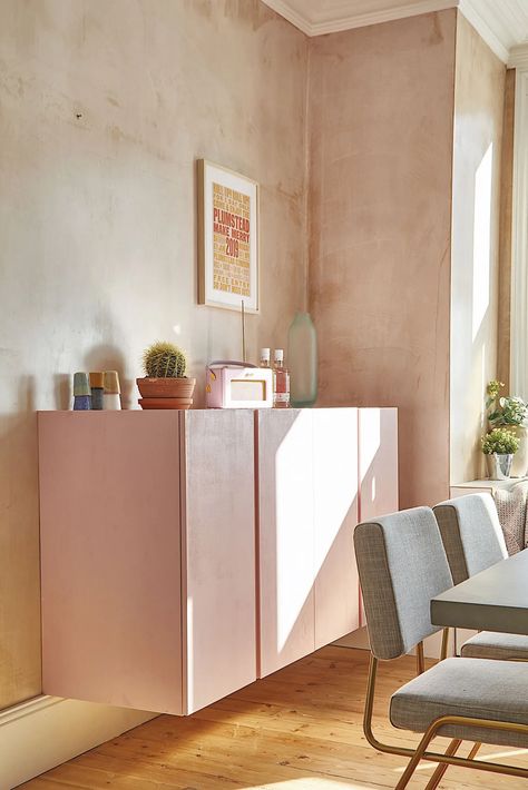 Raw plaster walls Raw Plaster Bedroom, Plaster Wall Living Room, Blush Limewash Walls, Bare Plaster Walls Interior Design, Raw Plaster Walls Interiors, Bare Plaster Walls, Exposed Plaster Walls, Raw Plaster Walls, Natural Plaster Walls