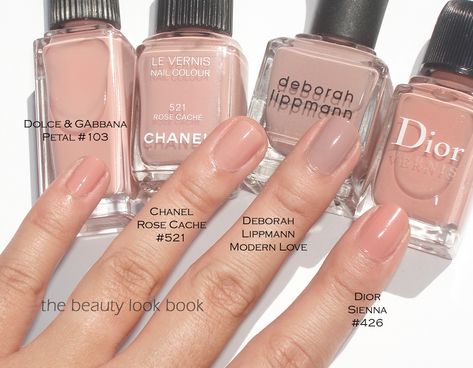 Chanel Rose, Nude Nail Polish, Nude Nail, Neutral Nails, Dipped Nails, Manicure Y Pedicure, Nude Pink, Manicure E Pedicure, Nail Polishes