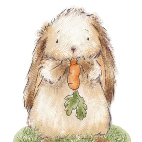 Cute Bunny Pictures, Bunny Painting, Bunny Pictures, Advocate Art, Rabbit Art, Bunny Art, Illustration Artists, Whimsical Art, Cute Illustration