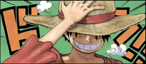 Oda Eiichirou, ONE PIECE, Monkey D. Luffy, Facebook Cover, One Piece: Two Years Later Luffy Manga, Pretty Gif, One Piece Monkey D Luffy, Photo Polaroid, One Piece Series, Twitter Header Pictures, Twitter Header Photos, Album Art Design, Pet Monkey