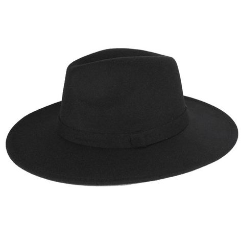 Black Hats Outfit, Png Outfits, Mad Hatter Hat, Black Fedora, Love Hat, Quality Hats, Outfits With Hats, Black Hat, Felt Hat