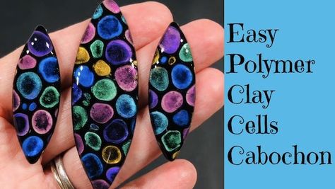 Polymer Clay Techniques Step By Step, Step By Step Polymer Clay, Uv Resin Tutorial, Polyclay Ideas, Polymer Jewellery, Easy Polymer Clay, Clay Tips, Polymer Clay Painting, Clay Necklaces