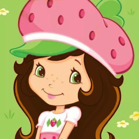 Strawberry Shortcake Pfp, Strawberry Shortcake Pictures, Berry Shortcake, Strawberry Shortcake Cartoon, Strawberry Shortcake Characters, Coconut Dream, Strawberry Hair, Strawberry Shortcake Doll, Girl Thinking