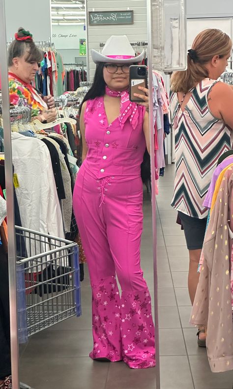 I spent 80$ on this whole costume and had to go to multiple spirit Halloweens | dont use or repost with credit @FrenchyLikesChocolate #barbie #thebarbiemovie #westernbarbie #kenenergy #kenergy #kenough #halloweencostume #halloweenideas Barbie Vs Oppenheimer Spirit Day, Spirit Day, Spirit Halloween, Halloween Costumes, High School, Quick Saves