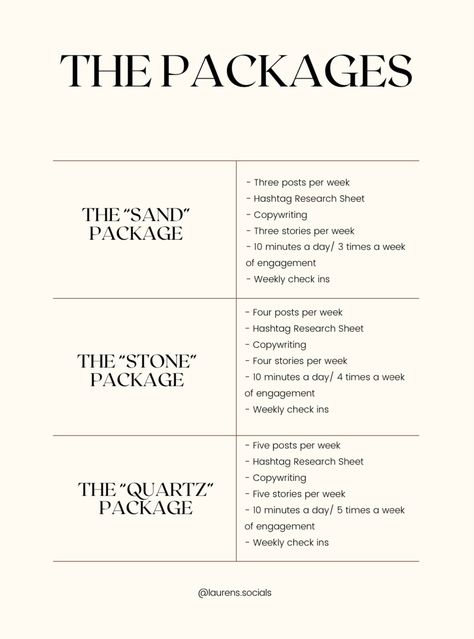 #socialmedia #socialmediamarketing #socialmediamanager #socialmediatemplates #socialmediatips #smm #instagrammarketing #growyourbusiness Social Media Manager Service Packages, Social Media Packages Pricing, Social Media Manager Pricing, Content Hooks, Corporate Core, Va Business, Film Ideas, Social Media Packages, Marketing Inspiration