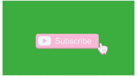 Pink Subscribe Button, Youtube Green Screen, Subscribe Button Green Screen, Youtube Gif, Gif Pink, Vlogging Tips, Youtube Ideas, Youtube Editing, First Youtube Video Ideas