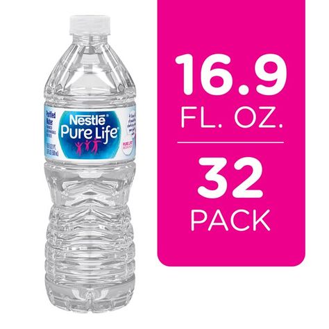 Nestle Water, Nestle Pure Life, Healthy Soda, Water Hydration, Pure Life, Healthy Hydration, Plastic Water Bottles, Best Water Bottle, Bottled Water