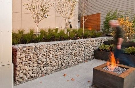 Gabion1 USA – gabion baskets shipped all over the USA Rock Wall Fencing, Gabion Retaining Wall, Village Garden, Driveway Patio, Retaining Wall Design, Gabion Fence, Garden Retaining Wall, Garden Wall Designs, Gabion Baskets