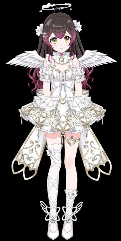 Magical Girl Outfit Ideas Drawing, Anime Idol Outfits, D4dj Outfits, Magical Girl Outfit, Ballerina Outfit, Angel Outfit, 영감을 주는 캐릭터, Gaming Clothes