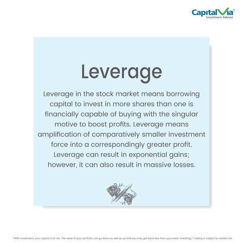 Do you know what is #leverage? the basics information of about share market terminology let's enhance our knowledge Keep learning, start investing with #CapitalVia #investoreducation #investment #learning #learneveryday #information #details #investing #marketanalysis #analysis #tools #knowmore #knowledge #stockmarket #investmentadvisor #vocabulary #wordoftheday #vocabulary #english #terminology #india #learnwithfun Banking Terminology, Banking Vocabulary, English Terminology, Learn Economics, Accounting Notes, Accounting Education, Financial Literacy Lessons, Financial Statement Analysis, Accounting Basics