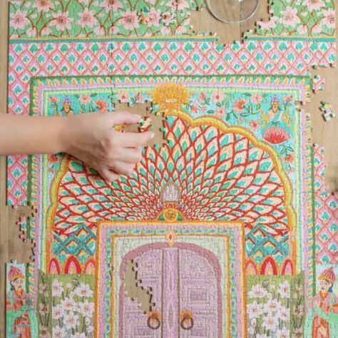 Cool Jigsaw Puzzles, Kite Flyer, Best Jigsaw, Saturday Vibes, Pantone Colour Palettes, Puzzle Crafts, New Puzzle, 500 Piece Puzzles, Arabic Art