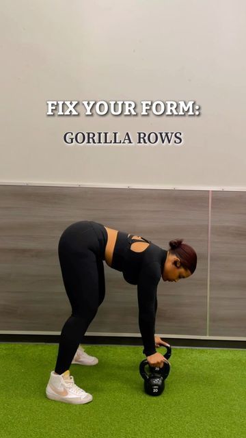 How To Do Gorilla Rows, Gorilla Rows Benefits, Gorilla Kettlebell Workout, Gorilla Back Workout, Gorilla Rows Workout, Gorilla Rows Form, Gorilla Pulls Workout, Gorilla Rows Exercise, Gorilla Rows Kettlebell