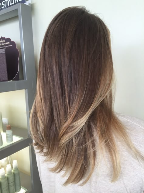 #Balayage #Cabelo Aveda Hair Color, Natural Balayage, Aveda Hair, Aveda Salon, Hair Brunette, Brown Blonde Hair, Hair Color Balayage, Balayage Highlights, Hair Envy