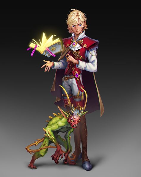 ArtStation - Commission Dnd Wizard, Character Commission, Anime Prince, Dungeons And Dragons Game, Fantasy Races, Dungeons And Dragons Characters, Fantasy Creatures Art, Character Poses, High Fantasy