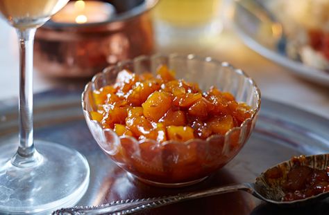 Mango chutney Recipes With Mango, Mango Chutney Recipe, Mango Jam, Tesco Real Food, Mango Chutney, Chutney Recipe, Ras El Hanout, Homemade Seasonings, Roast Dinner