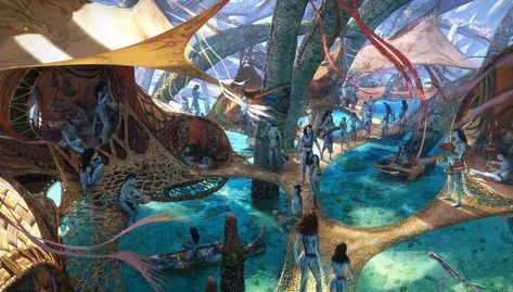 Gallery: Avatar: The Way of Water | Avatar Wiki | Fandom Metkayina Village, Dylan Cole, Blue Avatar, Avatar The Way Of Water, Avatar James Cameron, Avatar Films, Avatar Picture, Water Background, Pandora Avatar