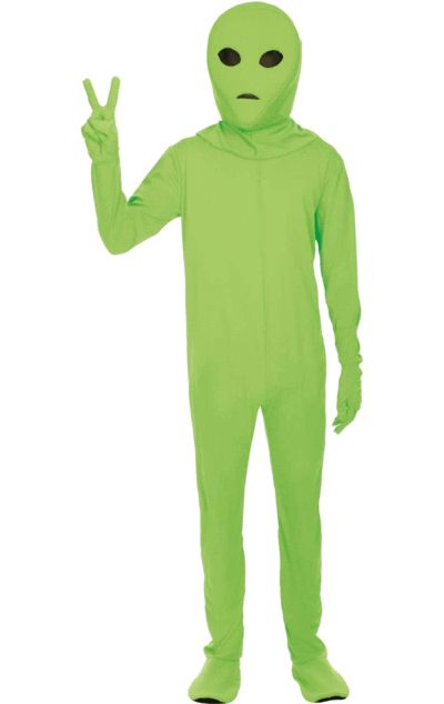 Find fun fancy dress beginning with 'A' here on Joke.co.uk. Letter A costumes include army soldiers, Alice in Wonderland, Avatar and more cool costume ideas! Space Alien Costume, Alien Hand, Scary Alien, Alien Halloween, Mens Fancy Dress, Alien Costume, Green Alien, Fancy Dress Party, Space Outfit