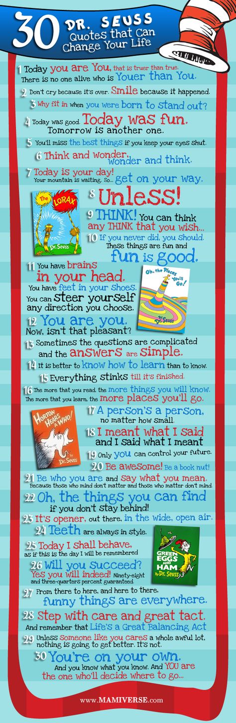 30DrSeuss_quotes Dr. Seuss, Dr Seuss Quotes, Seuss Quotes, Funny Sayings, E Card, Quotable Quotes, Dr Seuss, Birthday Quotes, Super Funny