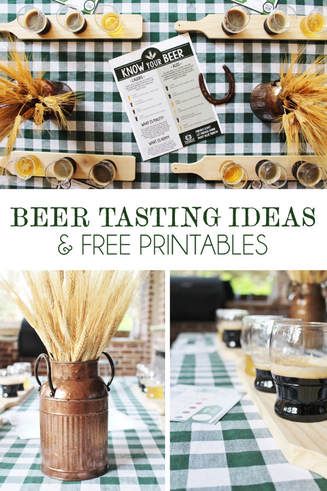 Beer Tasting Party Ideas, Tasting Party Ideas, Beer Tasting Party, Octoberfest Party, Beer Tasting Parties, Beer Flight, Oktoberfest Party, Beer Birthday, Beer Fest