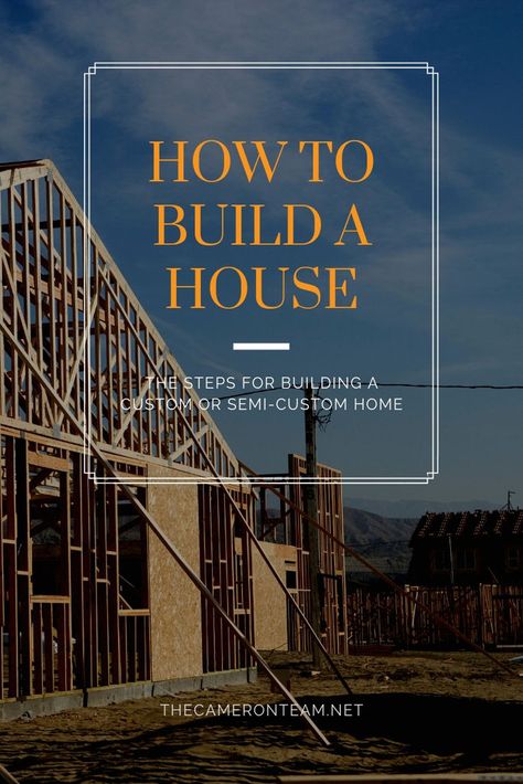 Steps To Building A House, Construction Loans, American House, Build Your Own House, Cement Floor, Home Addition, Modern Mansion, Building A New Home, Home Loans