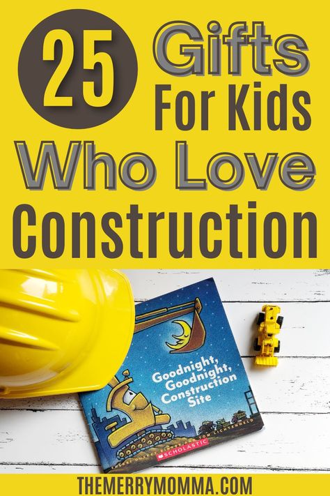 Got any construction-loving kids on your Christmas list? Here is a wide variety of great gifts for kids who love construction (including several that aren't trucks and several non-toy gift ideas!) Construction Gift Ideas, Play Dough Gift, Preschool Construction, Construction Gifts, Toddler Birthday Gifts, Non Toy Gifts, Construction For Kids, Toddler Boy Gifts, Truck Gifts