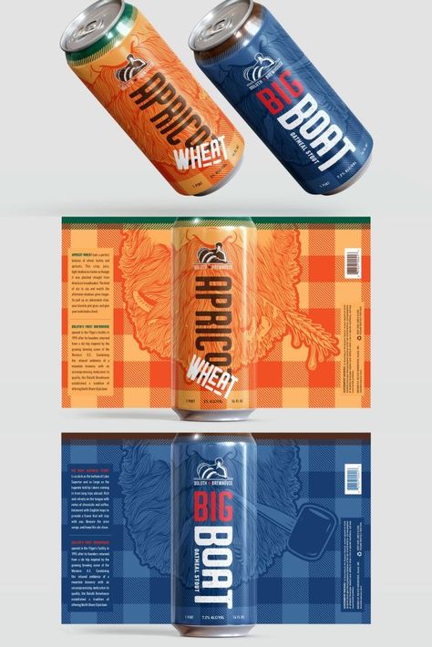 I will design unique can labels for energy drinks, soda, beer for your brand Carbonated Drinks Packaging, Soda Brand Design, Soda Can Label Design, Can Bottle Design, Energy Drink Label Design, Soda Can Design Packaging, Soda Label Design, Beer Can Label Design, Energy Drink Can Design