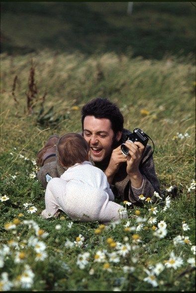 Images of Paul McCartney taken by his wife Linda McCartney Beatrice Mccartney, Holding A Camera, Mary Mccartney, Jane Asher, Paul And Linda Mccartney, Beatles Love, Linda Mccartney, Sir Paul, The Fab Four